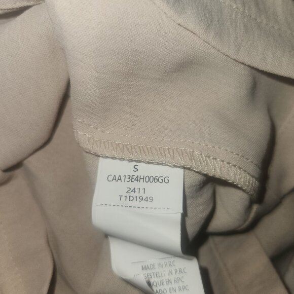 NWT Cupshe Women's Short Sleeve Jumpsuit Straight Leg Pockets Resort Small - Picture 6 of 7